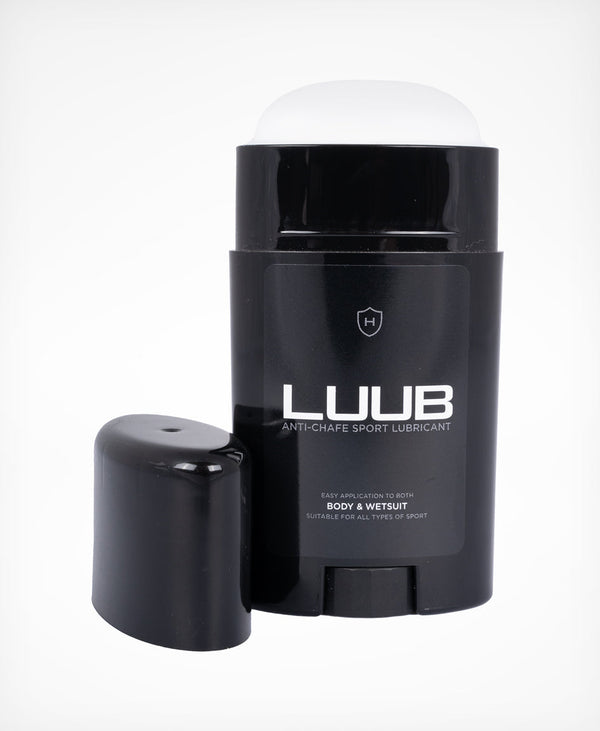 HUUB Sport LUUB anti-chafe balm stick for wetsuits, triathlon, running, 50g