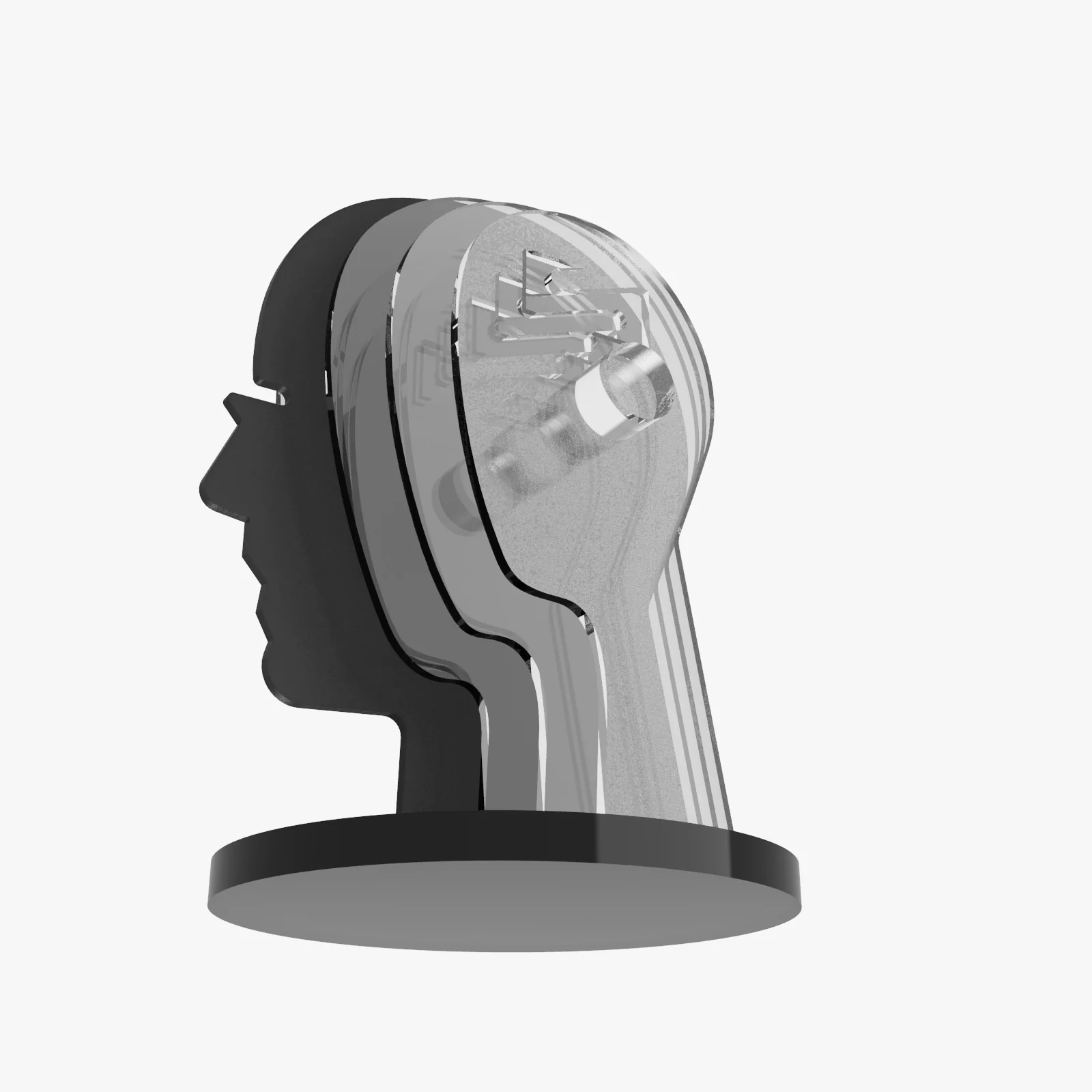 Head Display x Eyewear – Sunglasses & Eyewear Presentation Model