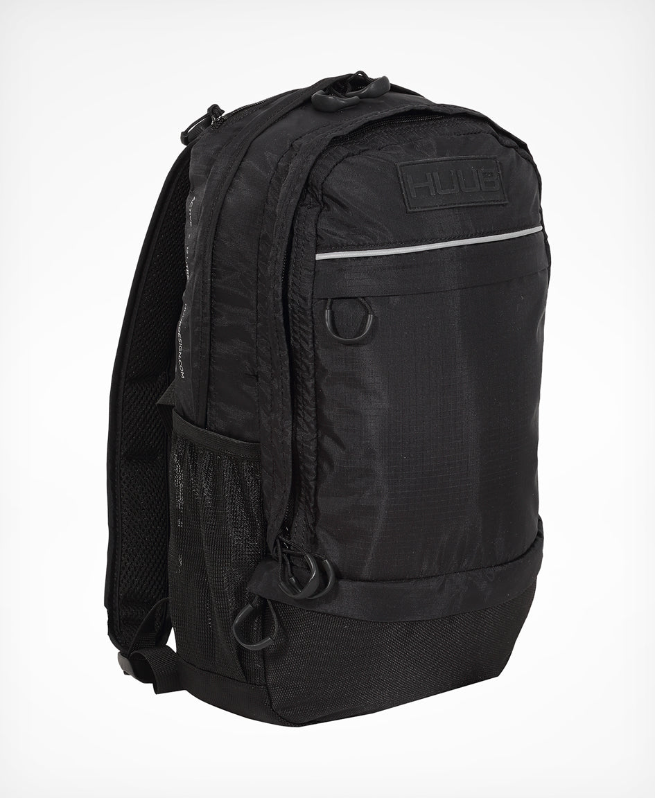 HUUB Running Bag – lightweight 12L, waterproof, padded shoulder pack for running, cycling, daily essentials