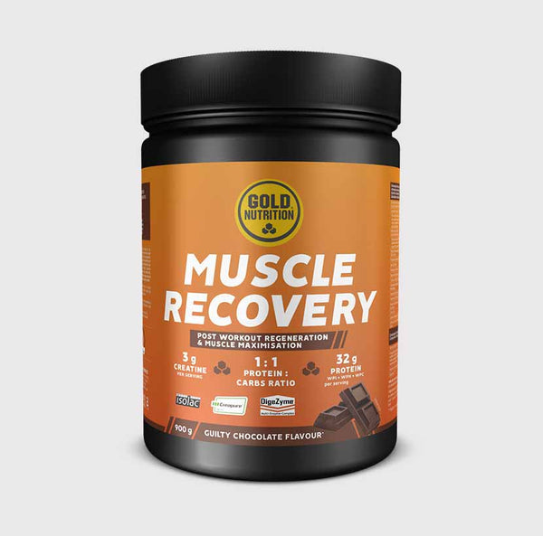 GoldNutrition Muscle Recovery Drink Powder 900g vanilla tub