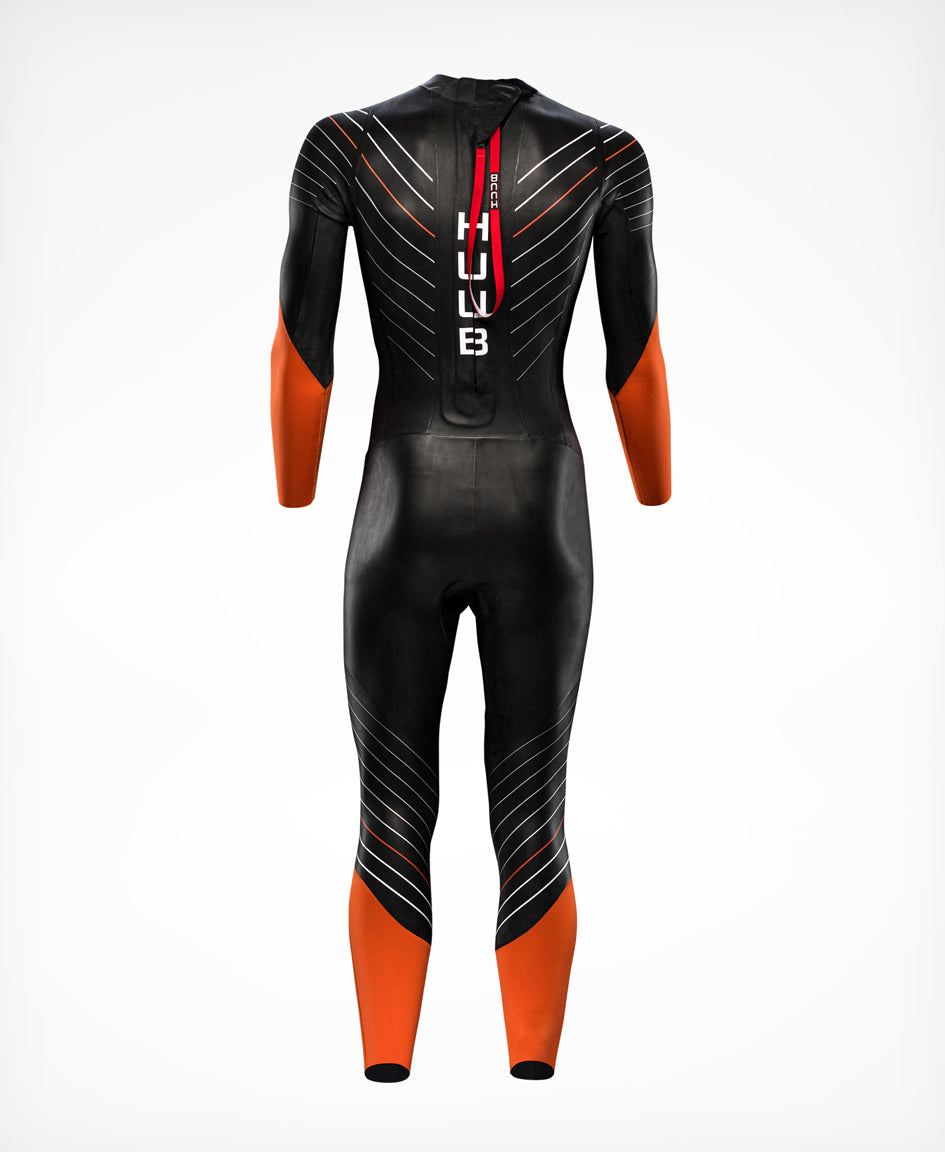 HUUB Araya Wetsuit – Men’s triathlon suit with flexible neoprene and Arms Neutral™ technology