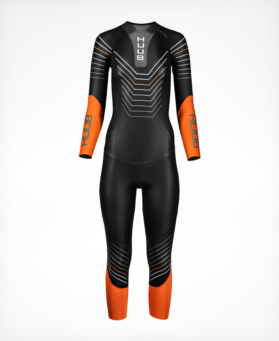 HUUB Araya Wetsuit – Women’s flexible triathlon suit with Arms Neutral™ and 2:4 buoyancy profile