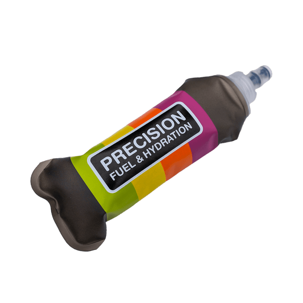 Precision Fuel & Hydration PF&H Soft Flask, flexible water bottle with secure cap for on-the-go hydration.