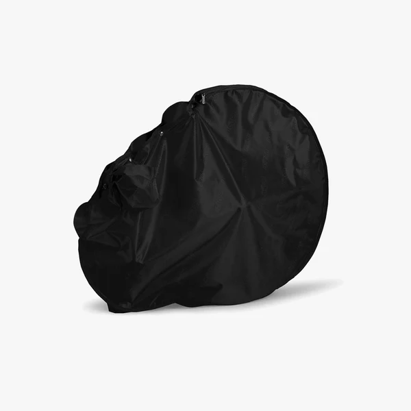 Scicon bike drivetrain protection cover showing durable exterior and mounting clips, designed to shield bike components from damage.