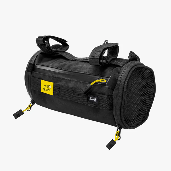 Scicon bike handlebar bag with adjustable strap and compact design, ideal for cycling essentials and easy access during rides.