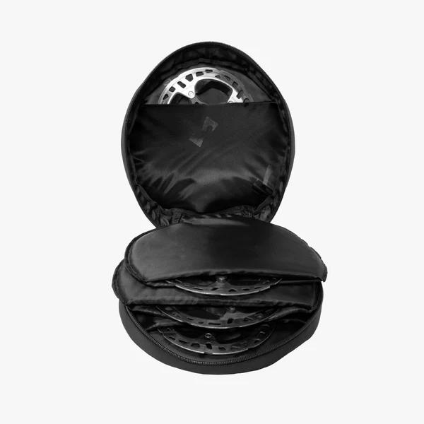 Scicon Disc Rotor Pouch for bike disc brakes with protective padding and compact design, ideal for cycling gear storage