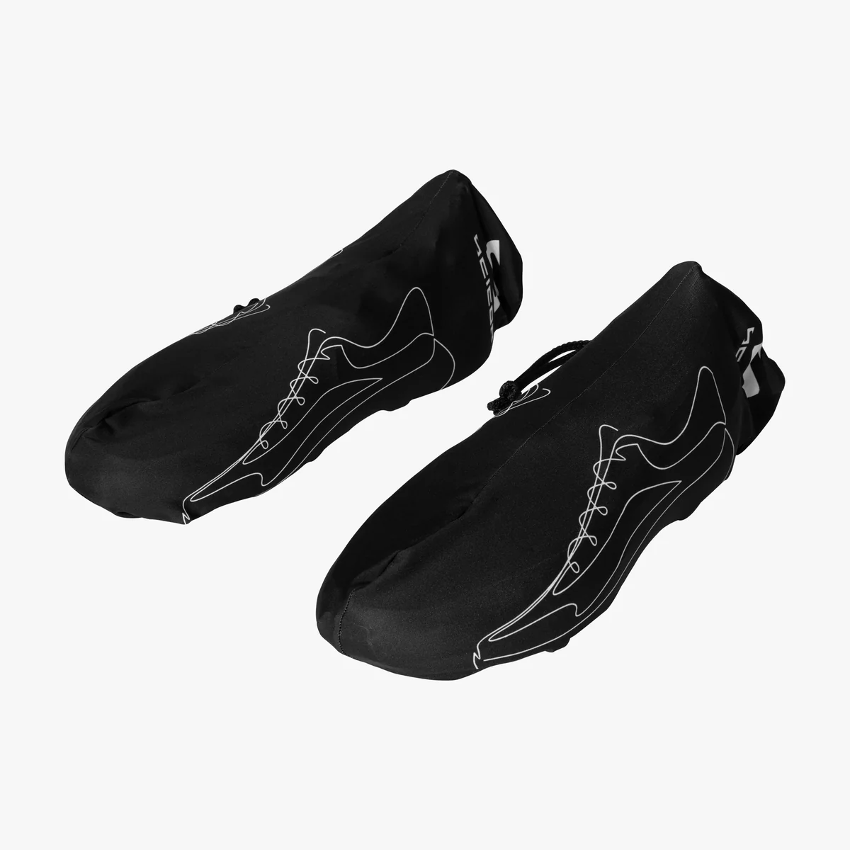 Scicon dual shoe pouch set with two compact, lightweight storage bags for organizing shoes during travel or gym use.